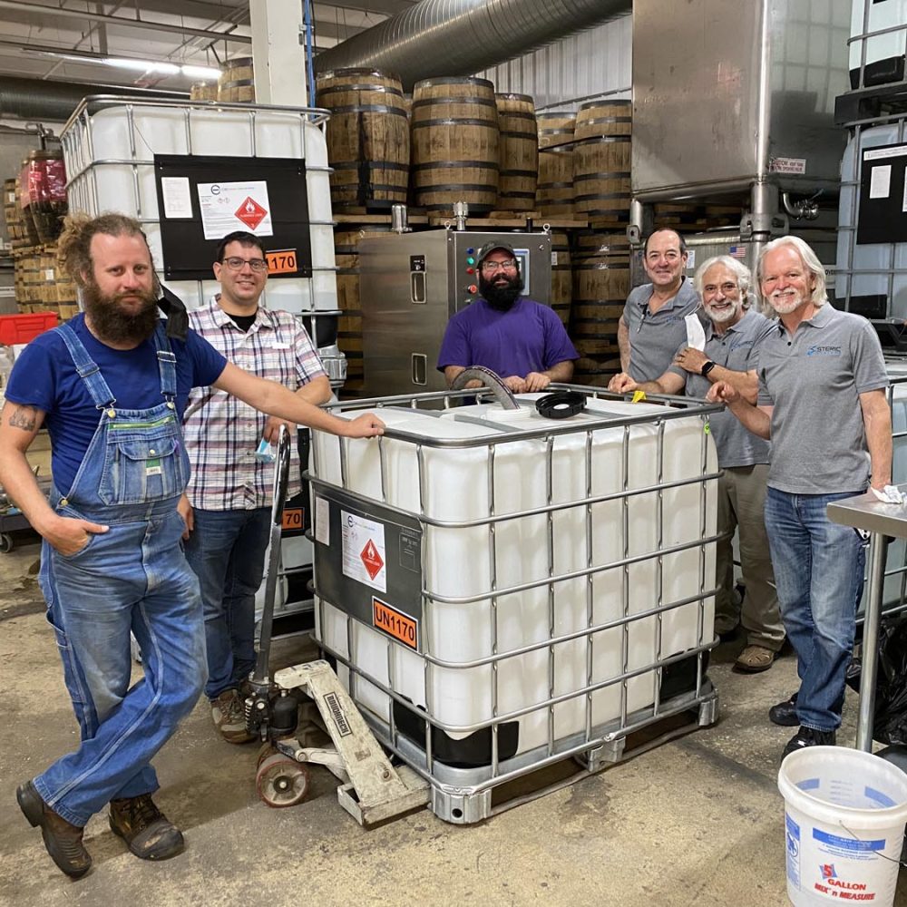 Installation at Cardinal Spirits