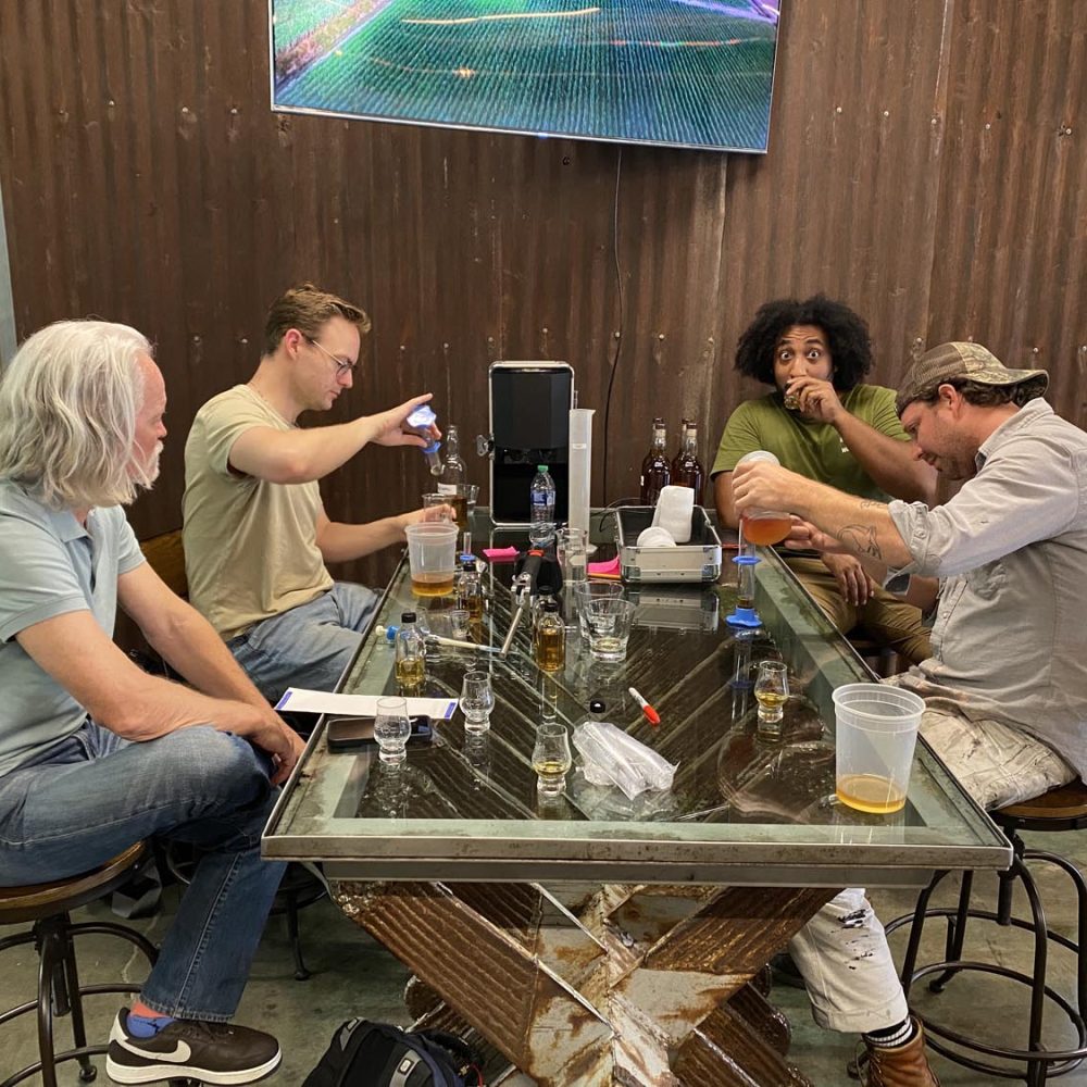 Tasting at Three Roll